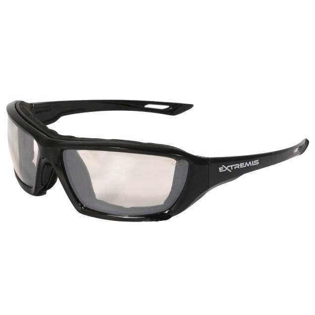 Radians Extremis® Safety Eyewear - Black Frame - Indoor/Outdoor Anti-Fog Lens