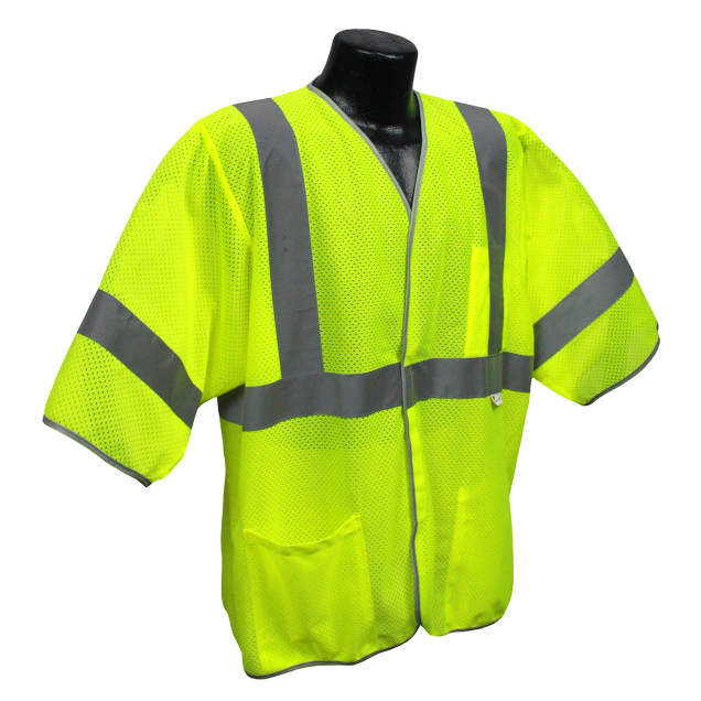 Radwear USA 5ANSI Class 3 Economy 3.5oz Mesh Vest - Green - Size M
