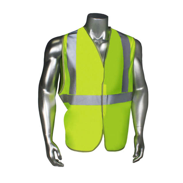 Radwear USA LHV-6ANSI Type R Class 2 2.7oz Micro Mesh Safety Vest - Green - Size M