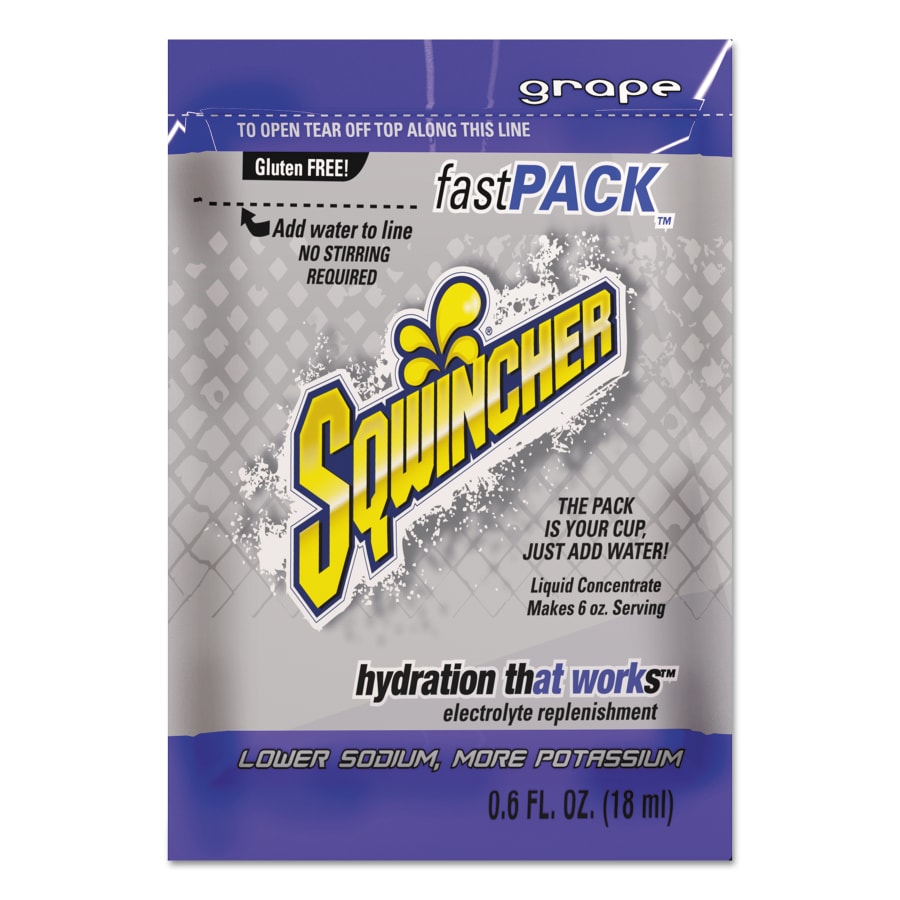 Sqwincher 6OZ FASTPACK GRAPE 4PKS/200CA
